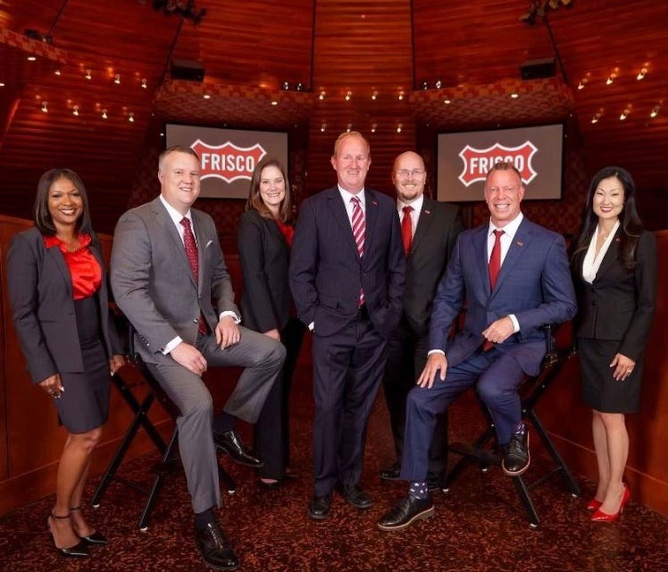 group photo of Frisco city council