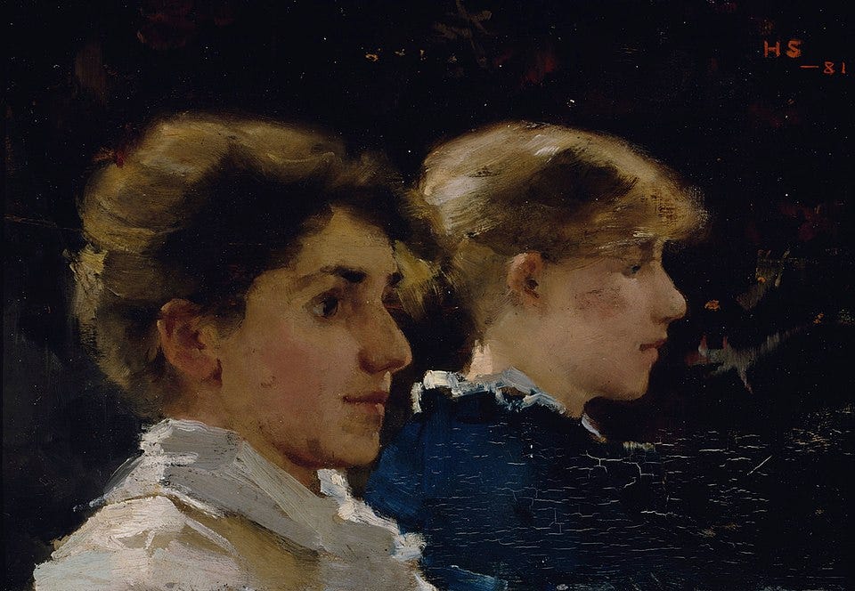 File:Helene Schjerfbeck - Two Profiles (Marianne Preindlsberger in front).jpg