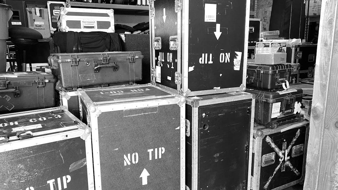 a room filled with lots of different types of cases a room filled with lots of different types of cases