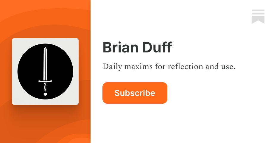 Brian Duff | Substack