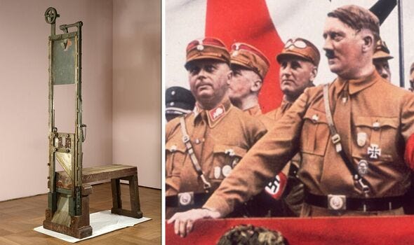 Hitler didn't just resurrect the guillotine—he redesigned it for efficiency.
