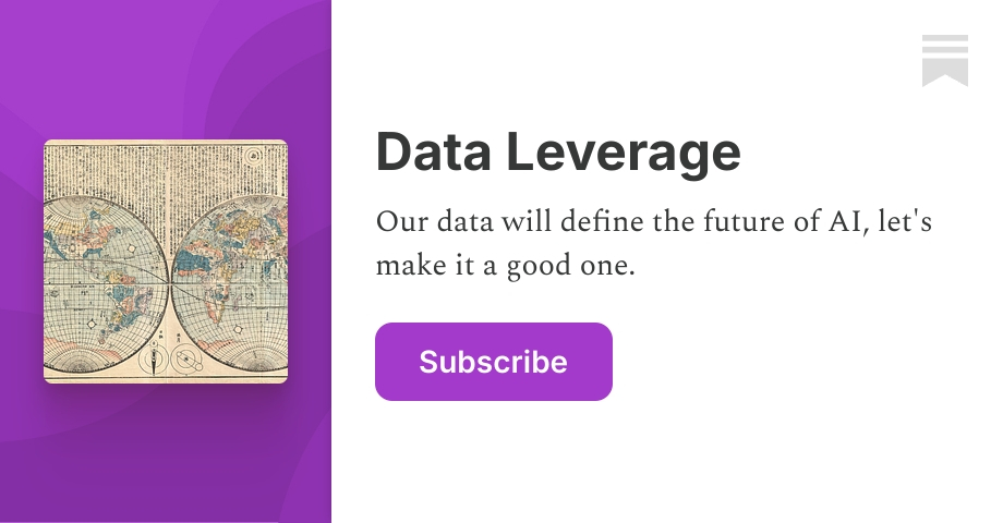 Data Leverage | Nick Vincent | Substack