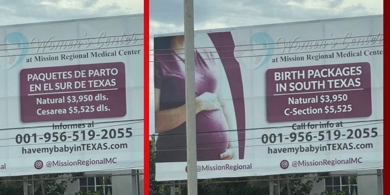 "Birth Tourism" Hospital Confirms WhatsApp Line, Tours, and Cash