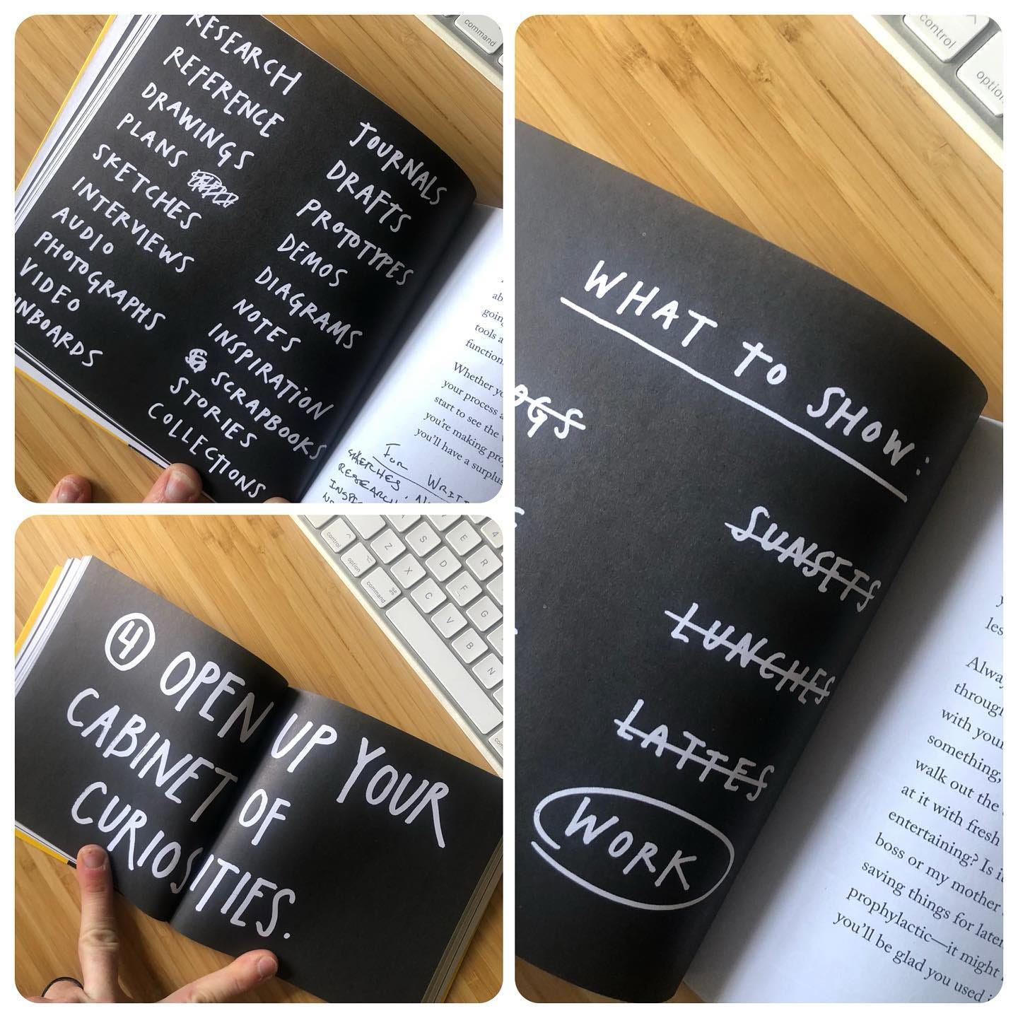 Photo by Dave Connis on May 03, 2024. May be an image of diary, binder, book, clipboard, sketch and text that says 'contra! သည် SKETCHES 健認 PLANS DRAWINGS REFERFNCE ESEARCH AUDIO INTERVIEWS VIDEO INBOARDS WHAT ทง R WIeeber GS to COLLECTIONS STORIES Sa &SCRAPBOOK INSPIRATION NOTES DIAGRAMS DEMOS PROTTYP DRAFTS JOURNAL ธม(ัน H teecengesa paceRb Kp epmness වනෝෙෙෙ wakzn soshe SHOW semla 美ん. 天のななのん 我の SUNS LUNG LATT WORK 4 OPE UP YOUR CABINE OF CURIO ITIES. les Alwa throug walk something, youa with entertaining fresh the Savina ad bosso my Isi you'!l prophrylactic-- thing mother glad st ---it might'.