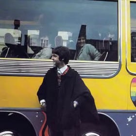 THE BEATLES MAGIC MYSTERY TOUR BUS