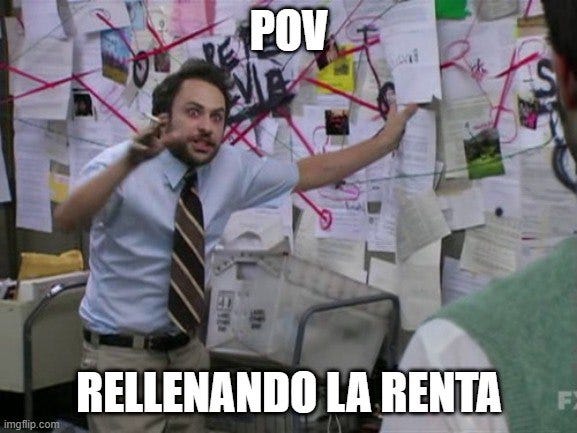 Punto de vista: haciendo la declaración de la Renta (es un meme)