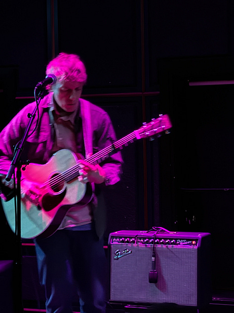 Chris Forsyth and Steve Gunn performing live at The Press Room