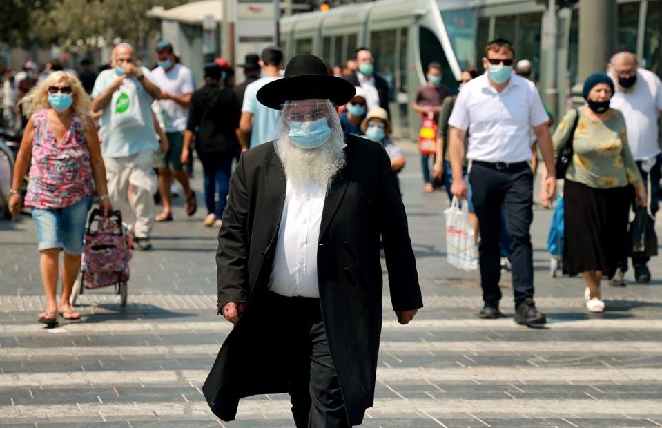 TOPSHOT-ISRAEL-HEALTH-VIRUS