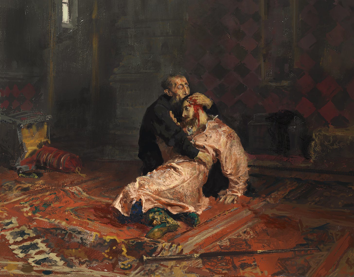 ArtStation - Masterclass Study on Ilya Repin's "Ivan the Terrible and his son", Christos Marmeris
