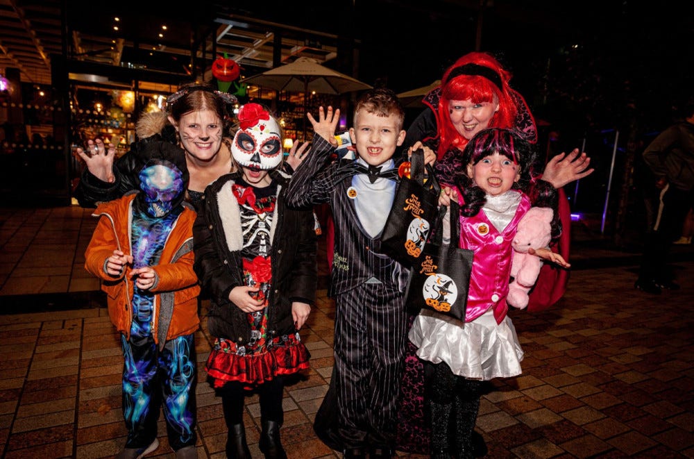 Stockport is in the running for two awards at this year's Pineapple Awards, with Merseyday of the Dead and Stockroom both making the shortlist (Image - Merseyway Shopping Centre) Stockport is in the running for two awards at this year's Pineapple Awards, with Merseyday of the Dead and Stockroom both making the shortlist (Image - Merseyway Shopping Centre)