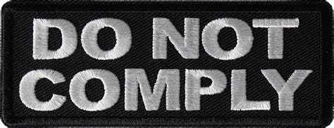 Do not Comply Patch by Ivamis Patches