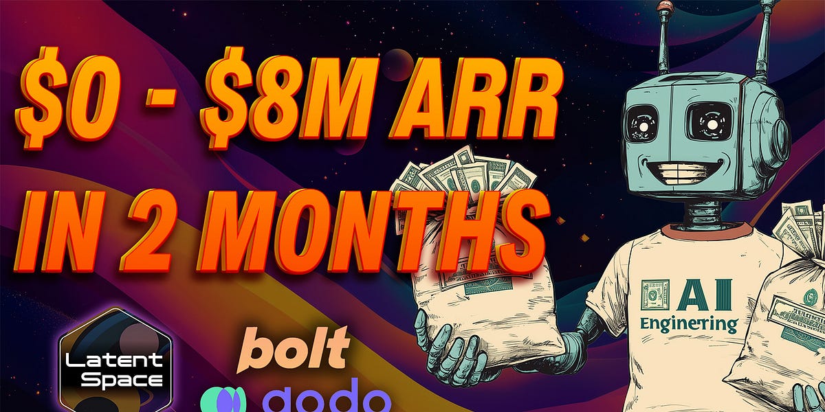 Bolt.new, a Claude wrapper, achieves $8m ARR by accelerating app generation