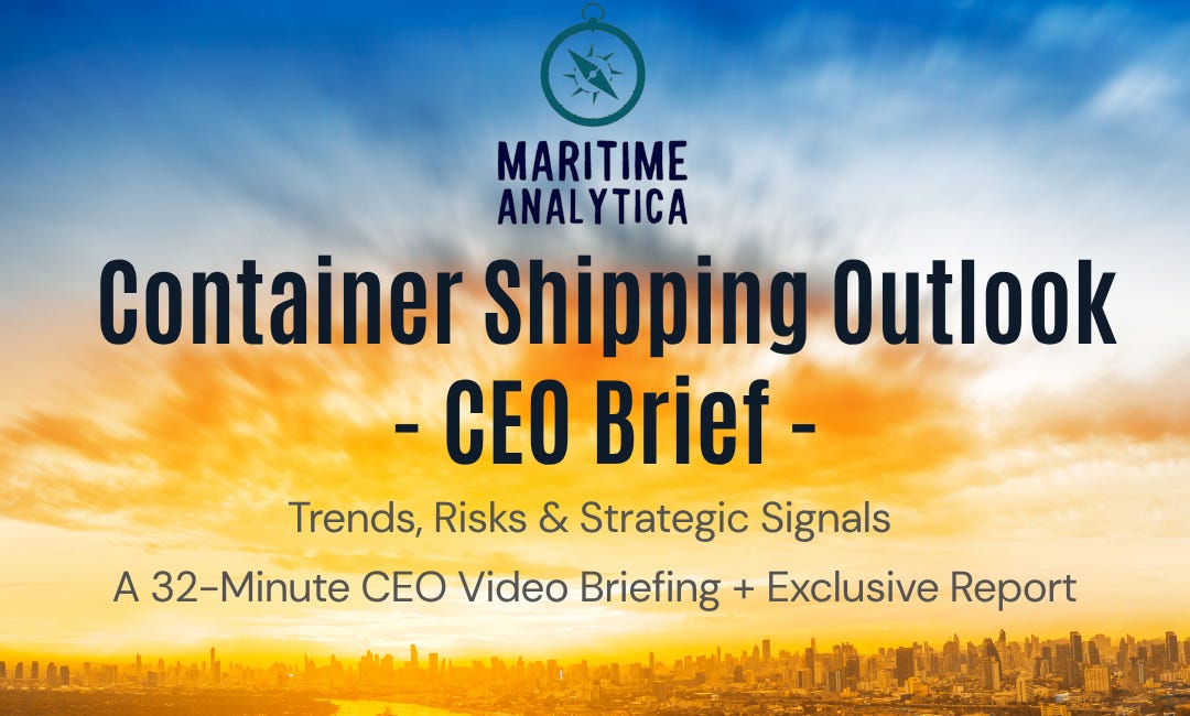 🎬The CEO Video Briefing Is Here: Container Shipping Outlook 2025!
