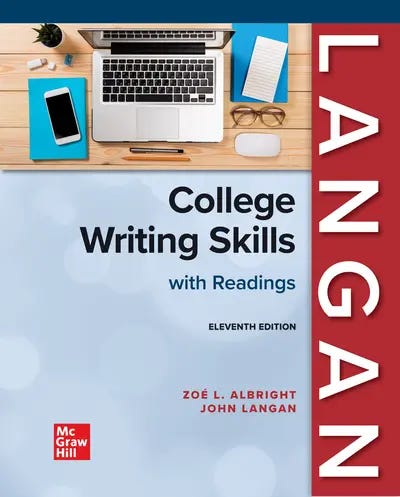 College Writing Skills with Readings, null, By John Langan and Zoe Albright