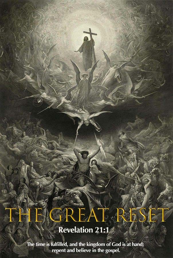Tuhan Yesus Kristus - The Great Reset. Wahyu 21:1 dan Markus 1:15. Bertobatlah!