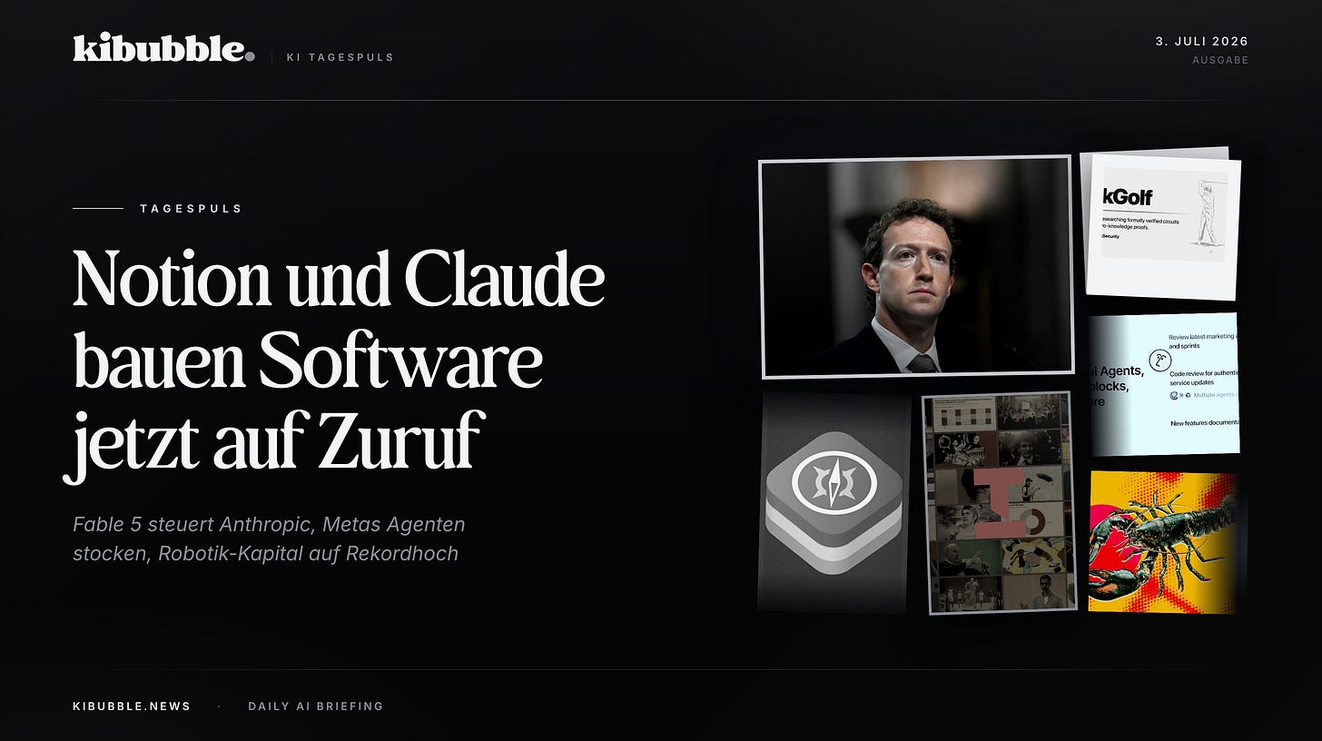 Software auf Zuruf: Notion und Claude bauen die App selbst Software auf Zuruf: Notion und Claude bauen die App selbst