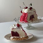 cherry ice cream cake(s)