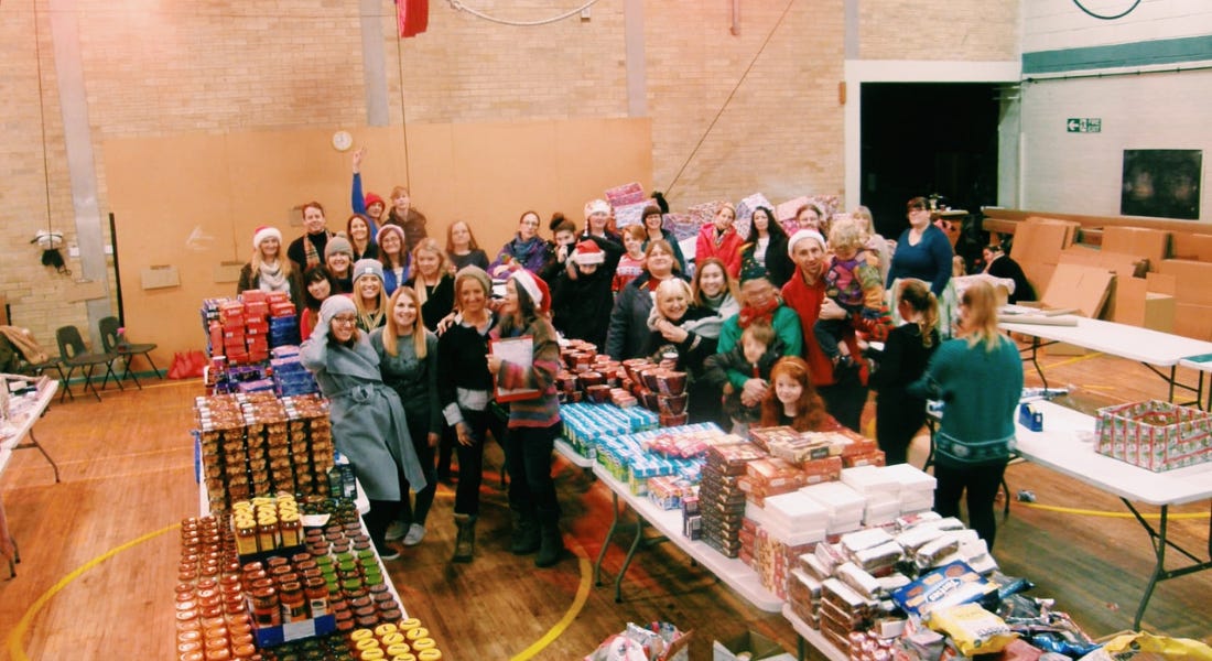 Nottingham Basket Brigade is bringing joy to people this Christmas — and you can help too