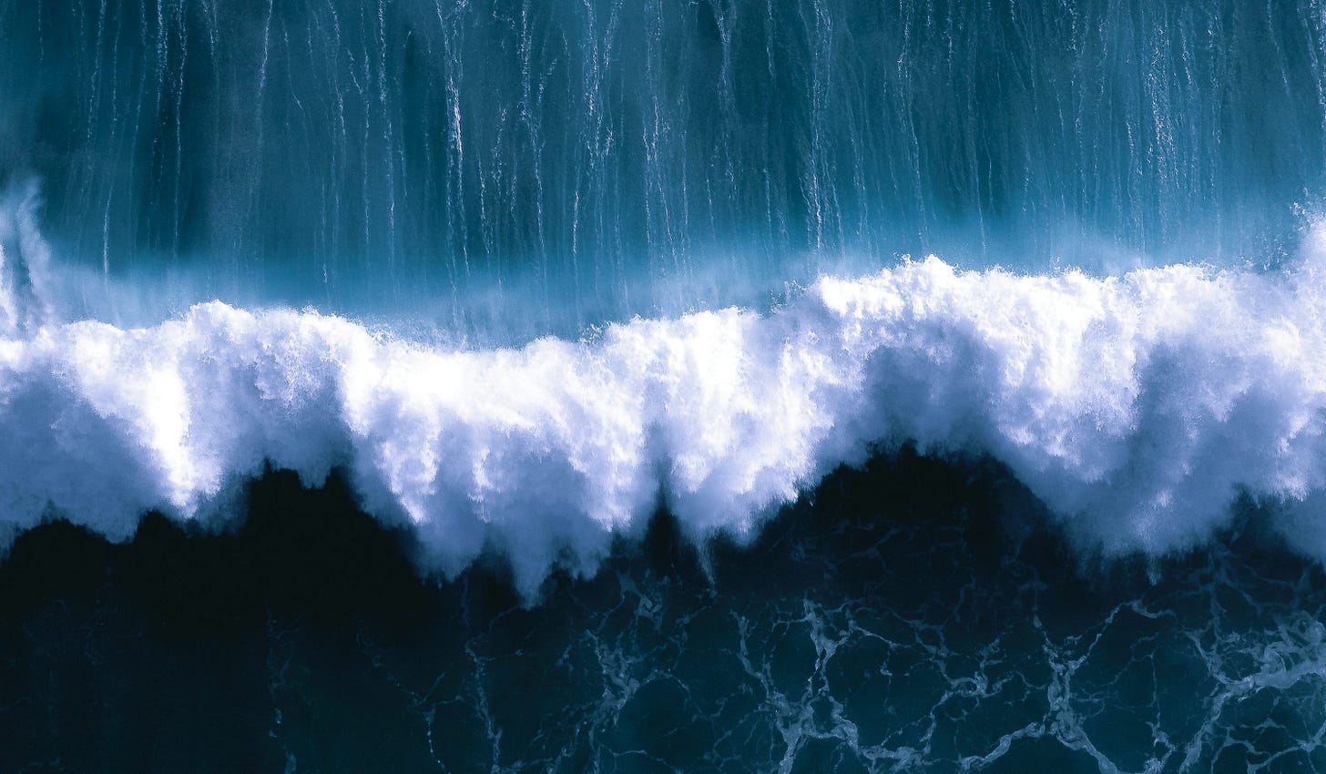 water waves on black textile water waves on black textile