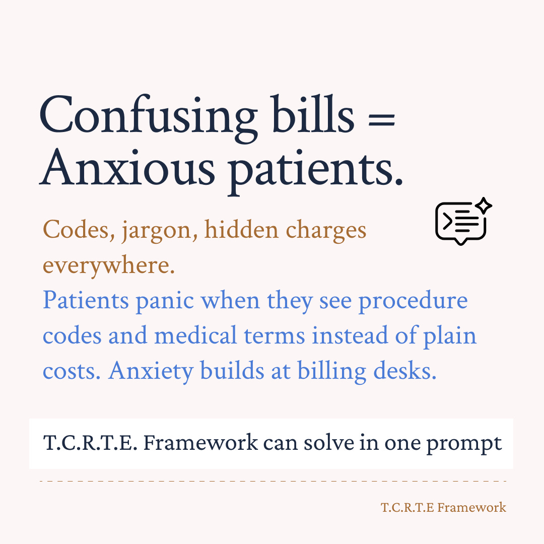 Decoding Bills Decoding Hospital Bills: How One Smart Prompt Can Turn Cryptic Invoices ...
