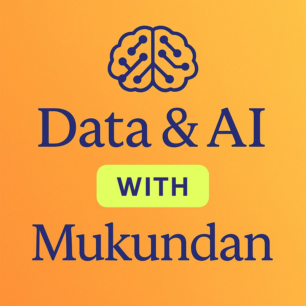 Data & AI with Mukundan