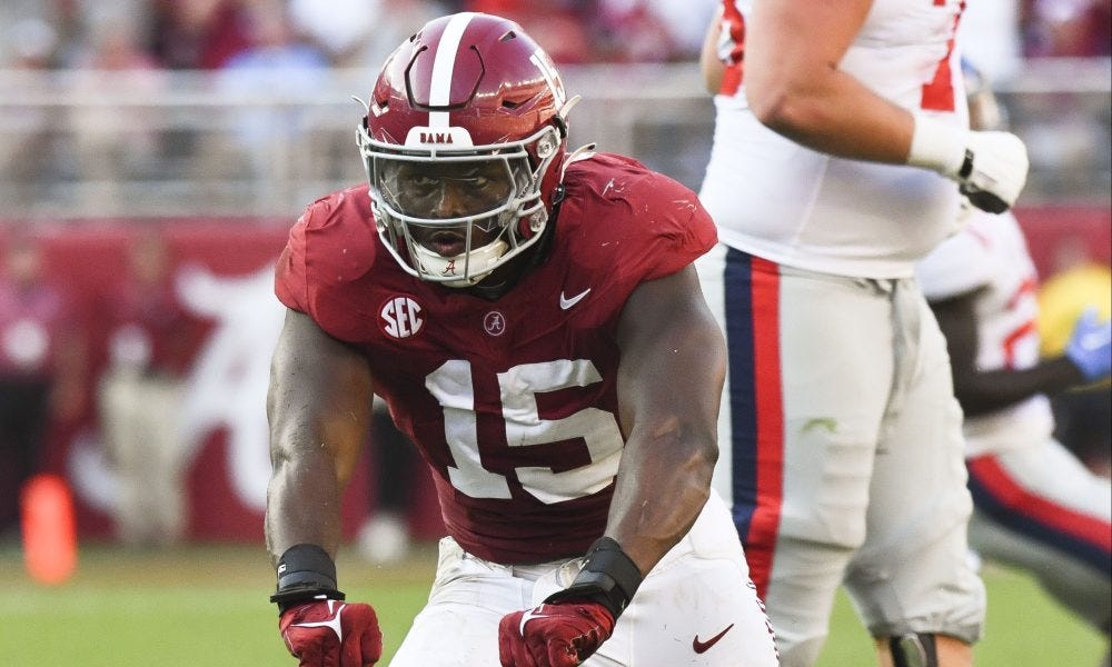Alabama EDGE Dallas Turner declares for 2024 NFL draft: 'I'm gone'