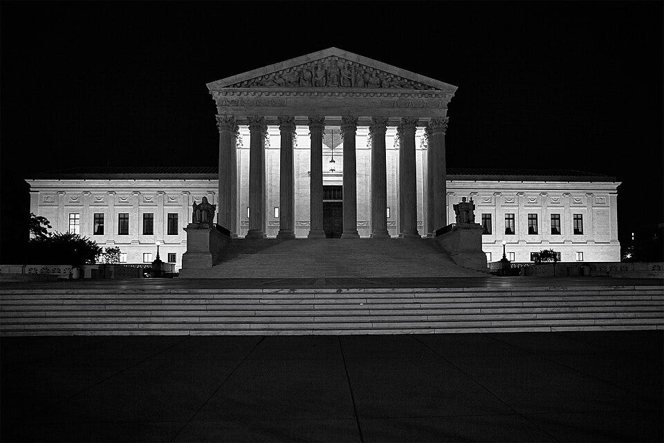 File:Supreme Court of the United States night b&w.jpg File:Supreme Court of the United States night b&w.jpg