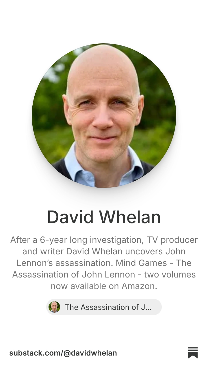 David Whelan | Substack