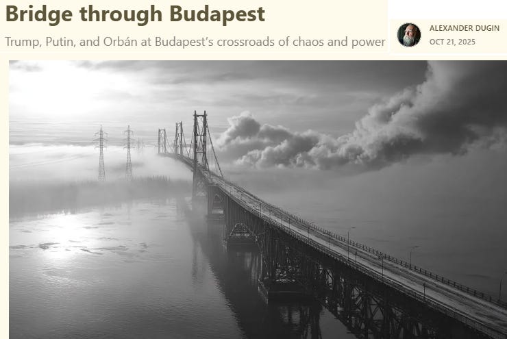 Híd Budapesten keresztül - Trump, Putyin és Orbán a káosz és a hatalom kereszteződésében - Alekszandr Dugin mai interjúja magyarul csak itt