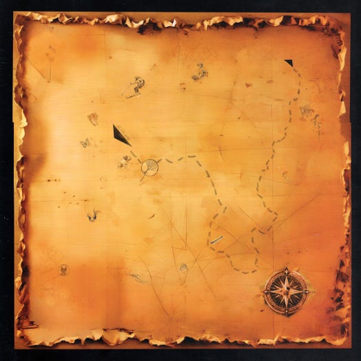There's Treasure Inside: Appalachian Footpath Treasure Map Clues