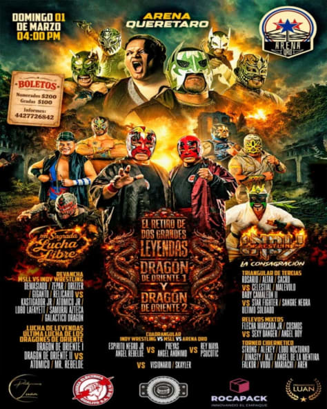 El retiro de las grandes leyendas: Dragones de Oriente 1 y 2