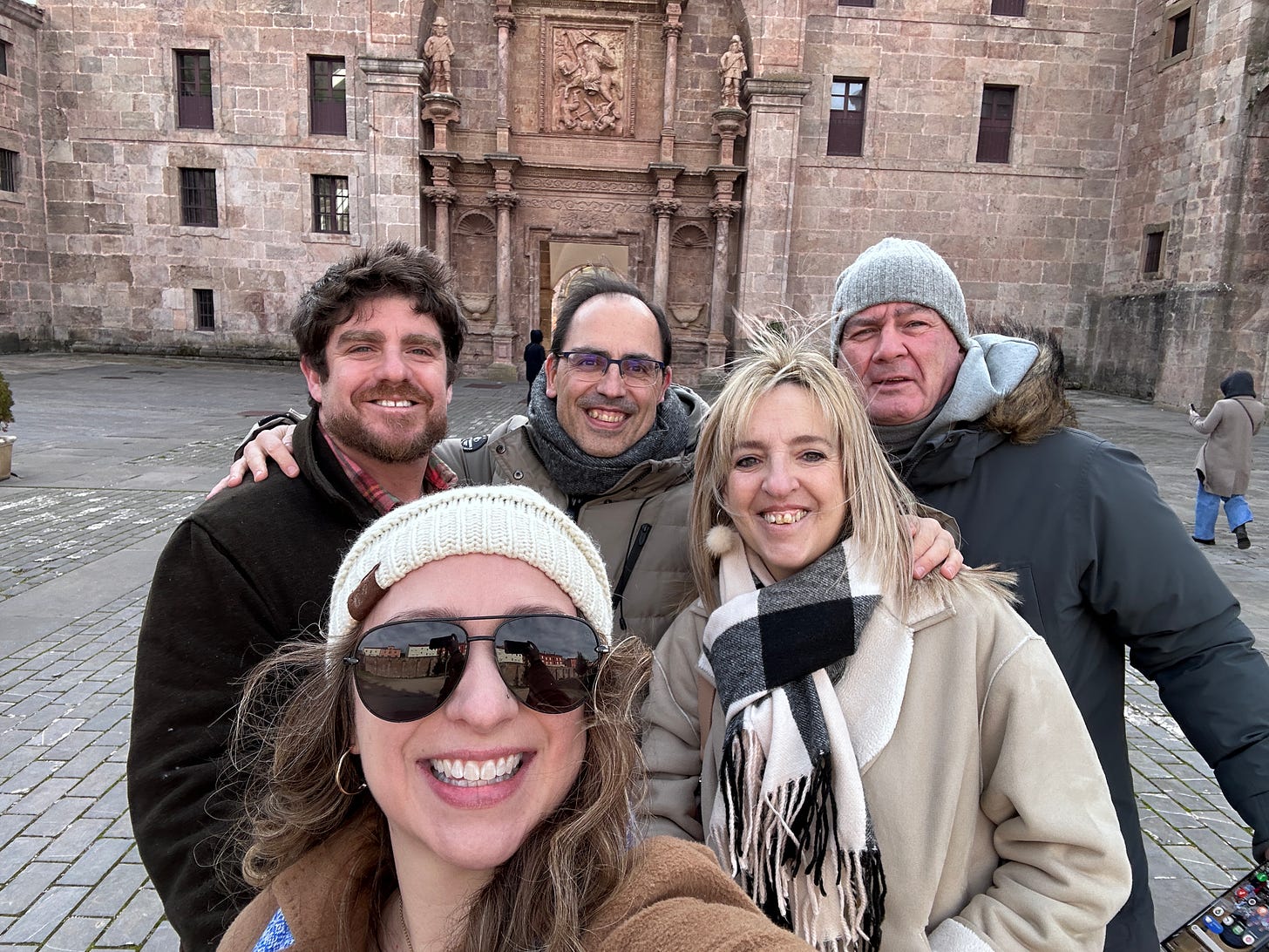 Our group of travelers for the day