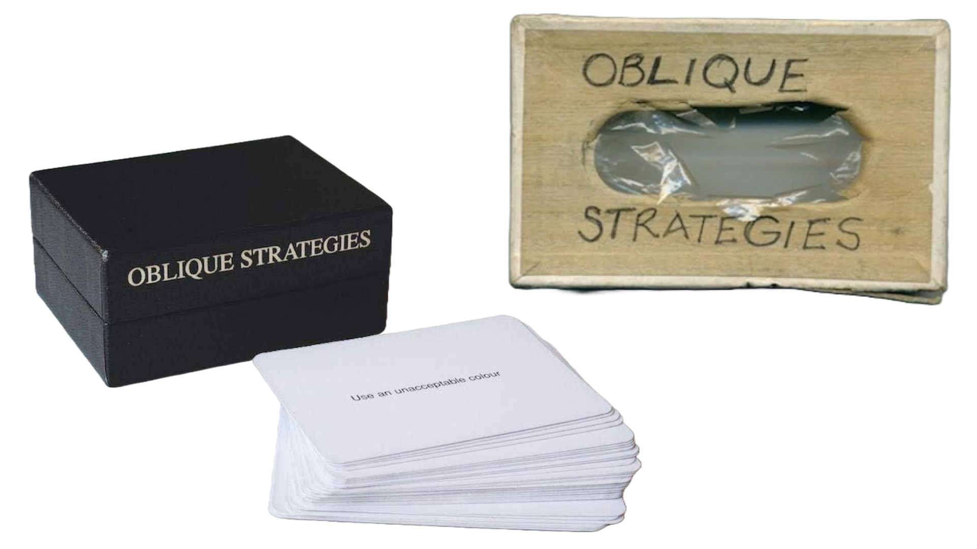 The Oblique Strategies Playing Cards Oracle - Freak Club
