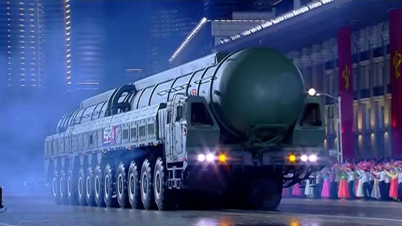 North Korea shows off long-range missiles it claims can hit US mainland