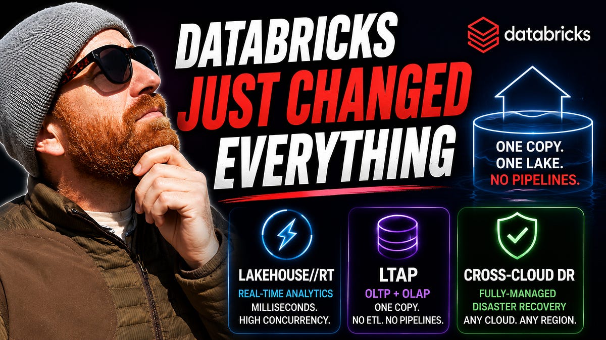 Review of Databricks Data + AI Summit 2026 (14 minute read)