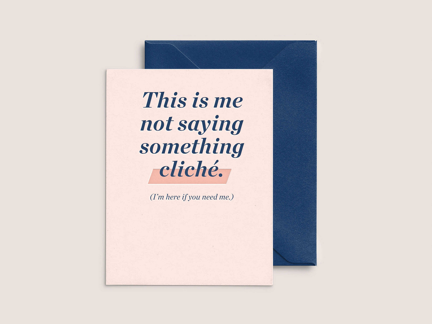 This is Me Not Saying Something Cliché | Letterpress Sympathy Card - Etsy Ireland This is Me Not Saying Something Cliché | Letterpress Sympathy Card - Etsy Ireland