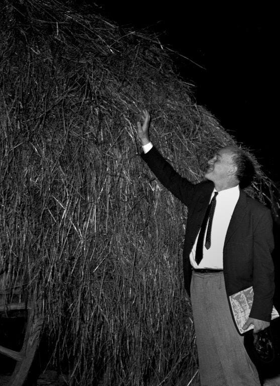 Sviatoslav Richter, 1964, inaugure le festial de la Grande de Meslay, en Touraine