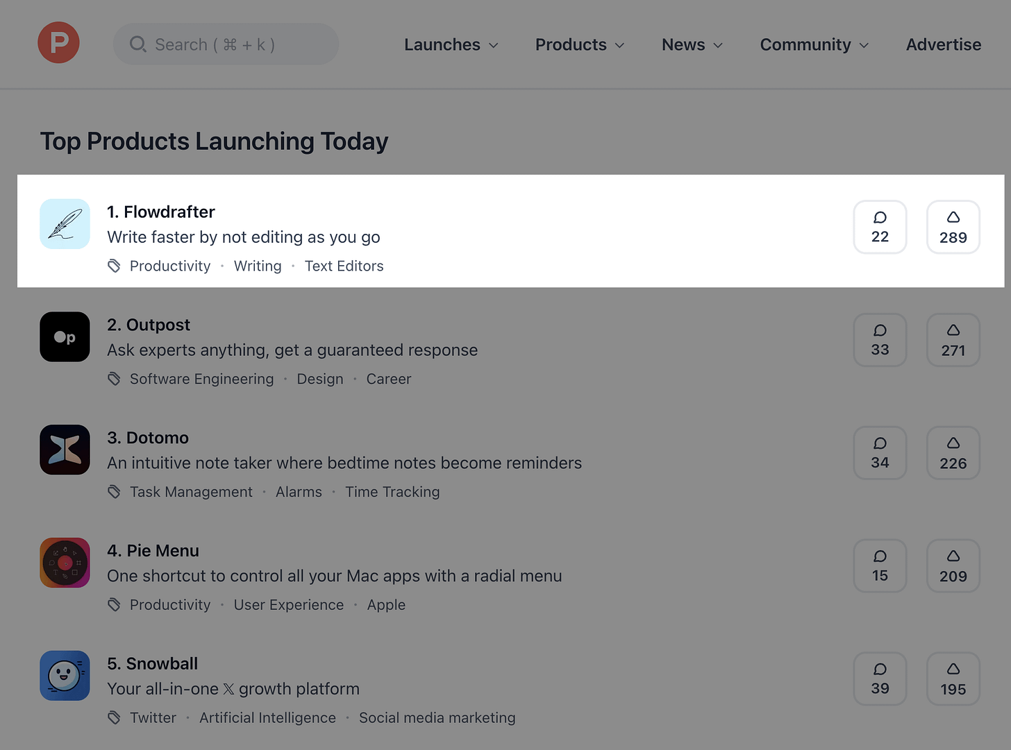 r/ClaudeAI - Claude-inspired tool at #1 on Product Hunt