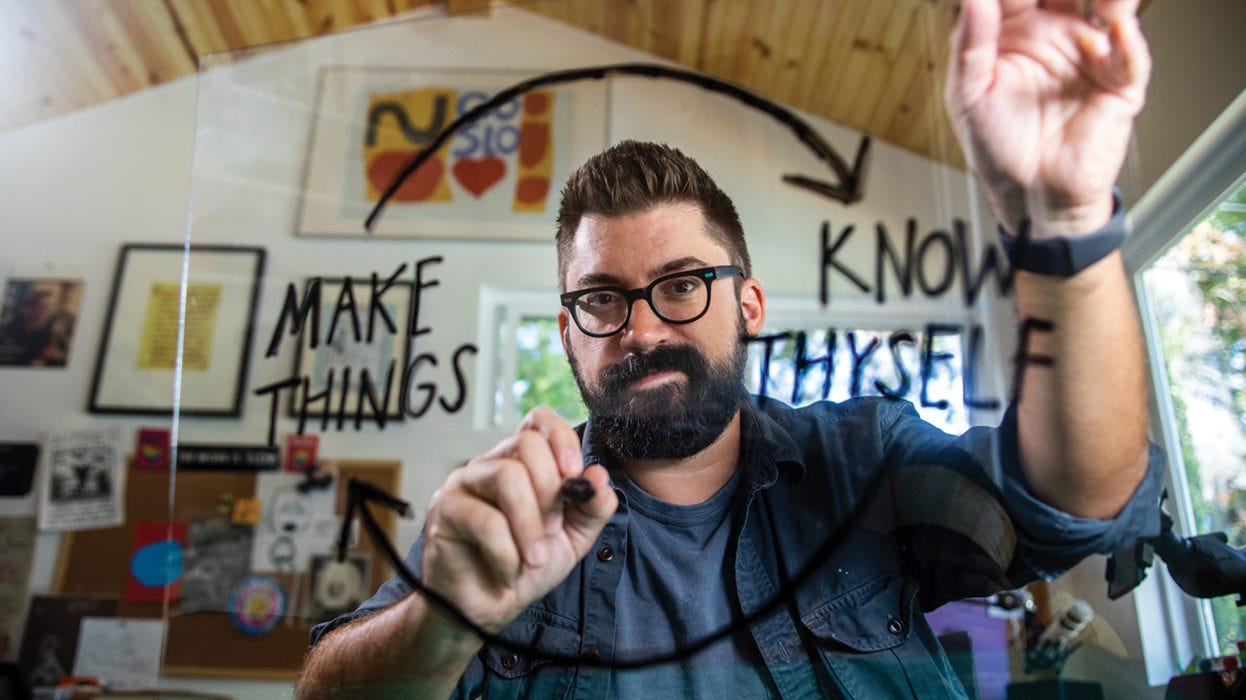 Why Austin Kleon Believes in Theft - Austin Monthly Magazine