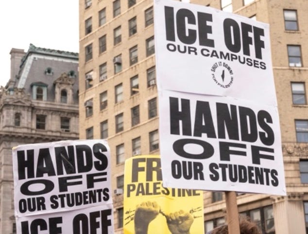 A group of protest signs

AI-generated content may be incorrect.