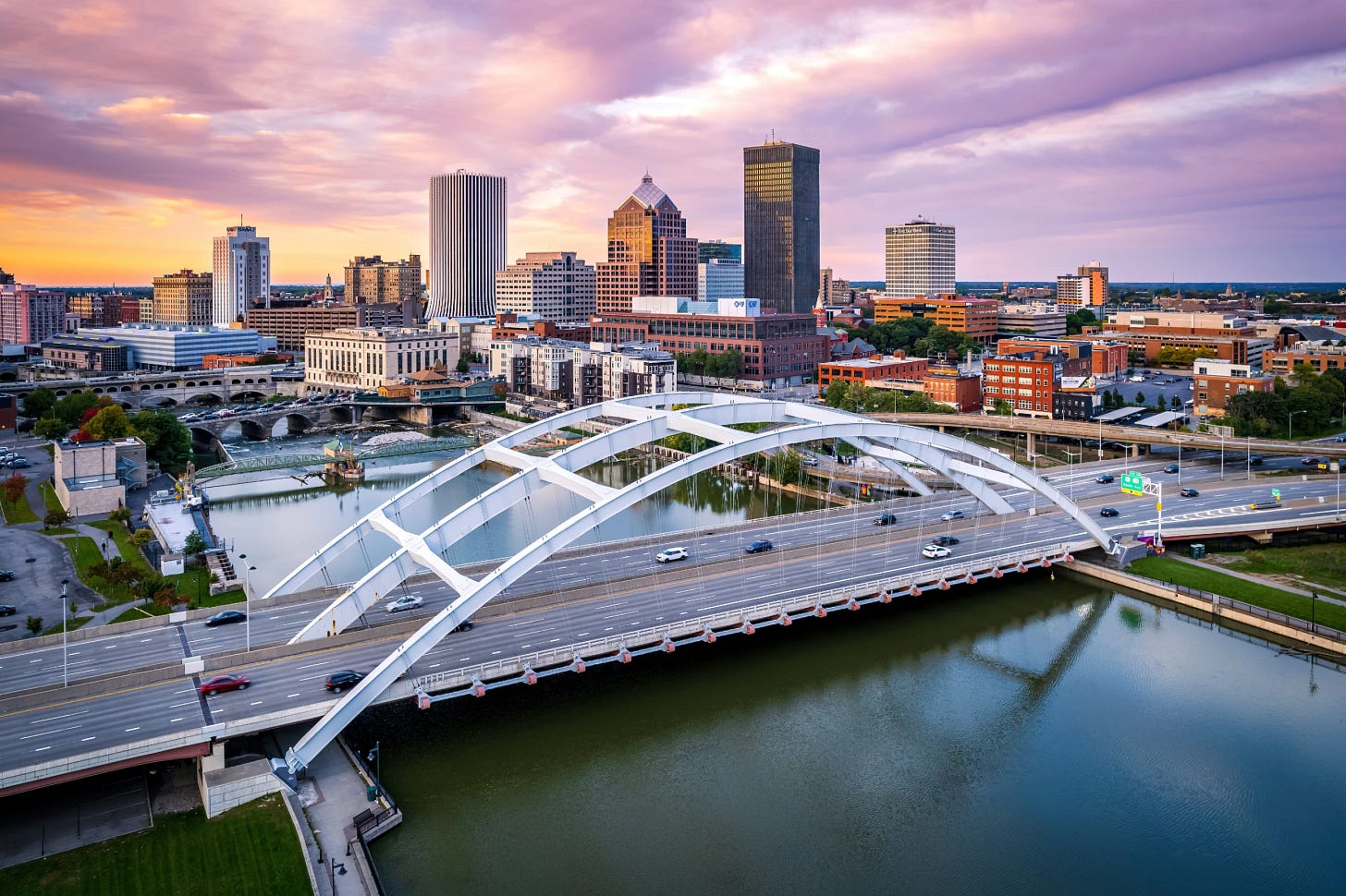 Rochester NY from above