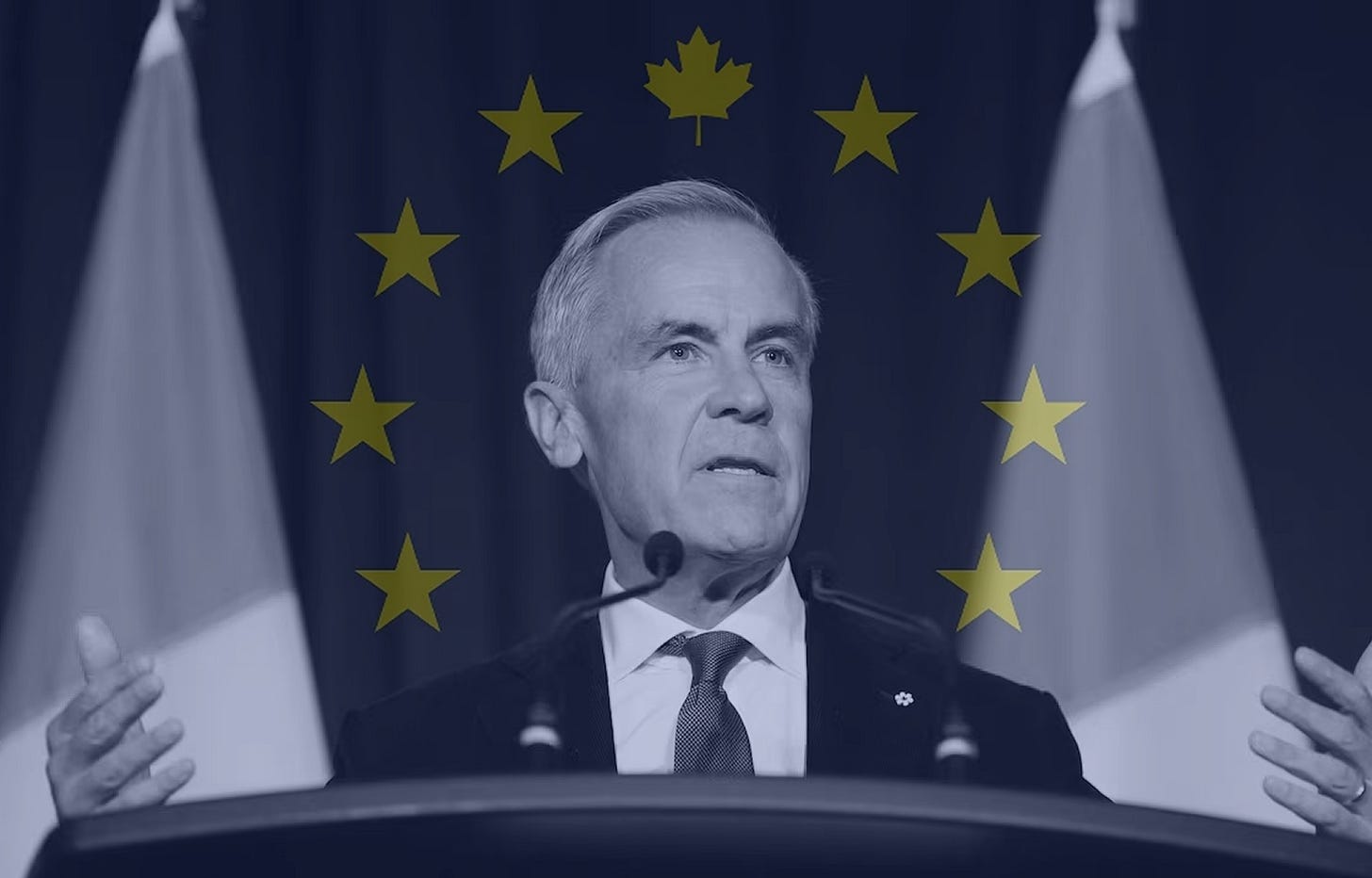 Canadians Eye Closer Ties, Even EU Membership