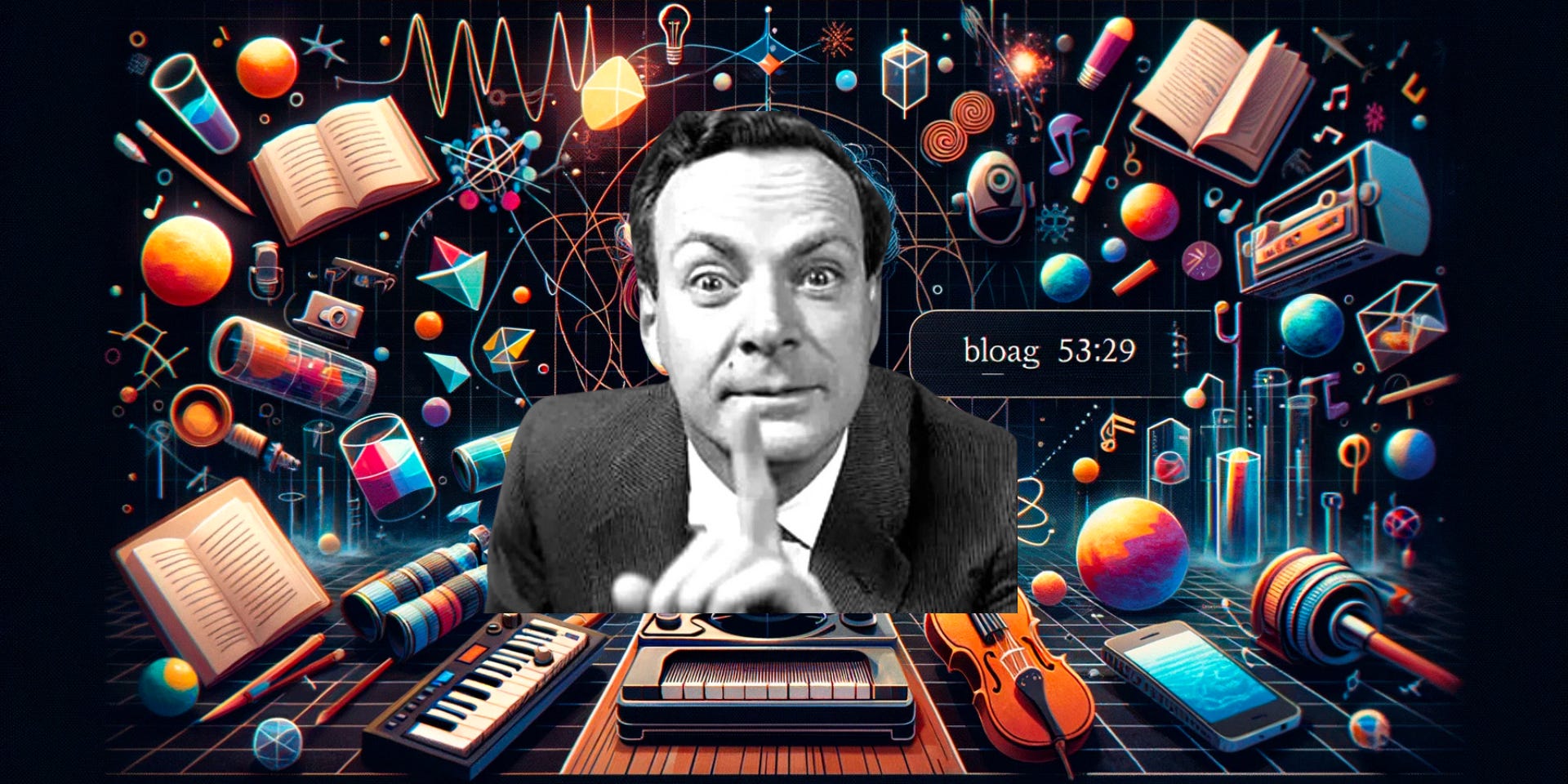 Cover image for The Feynman Way: Lessons in Science, Curiosity, and Living Fully | GratitudeSeries 53/60