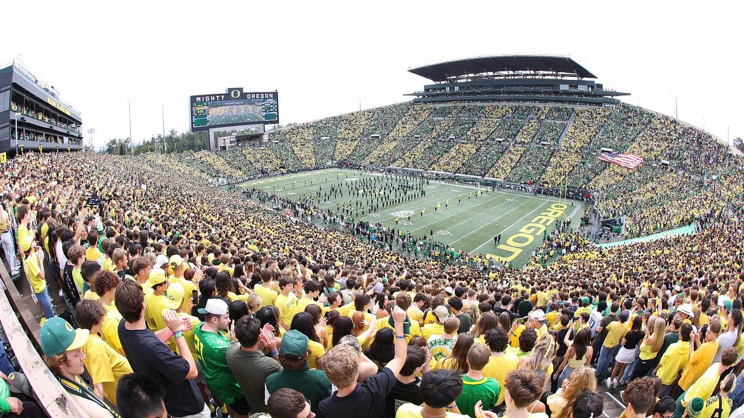 Full 2024 Football Schedule Announced - University of Oregon Athletics