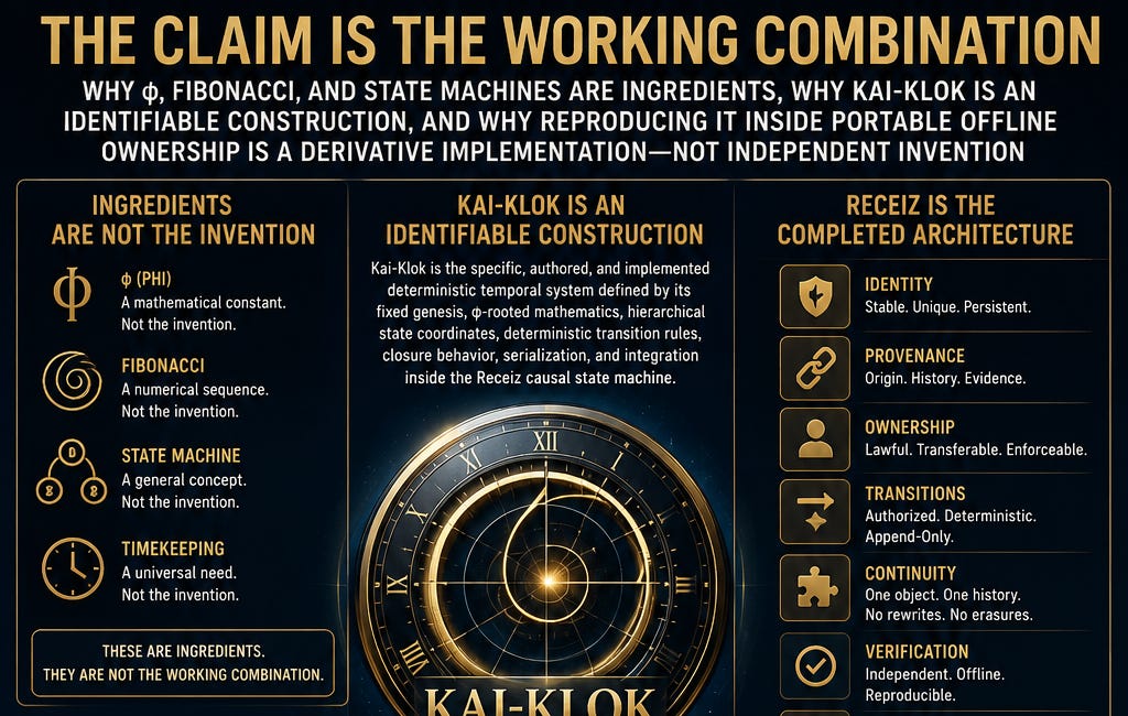 THE CLAIM IS THE WORKING COMBINATION