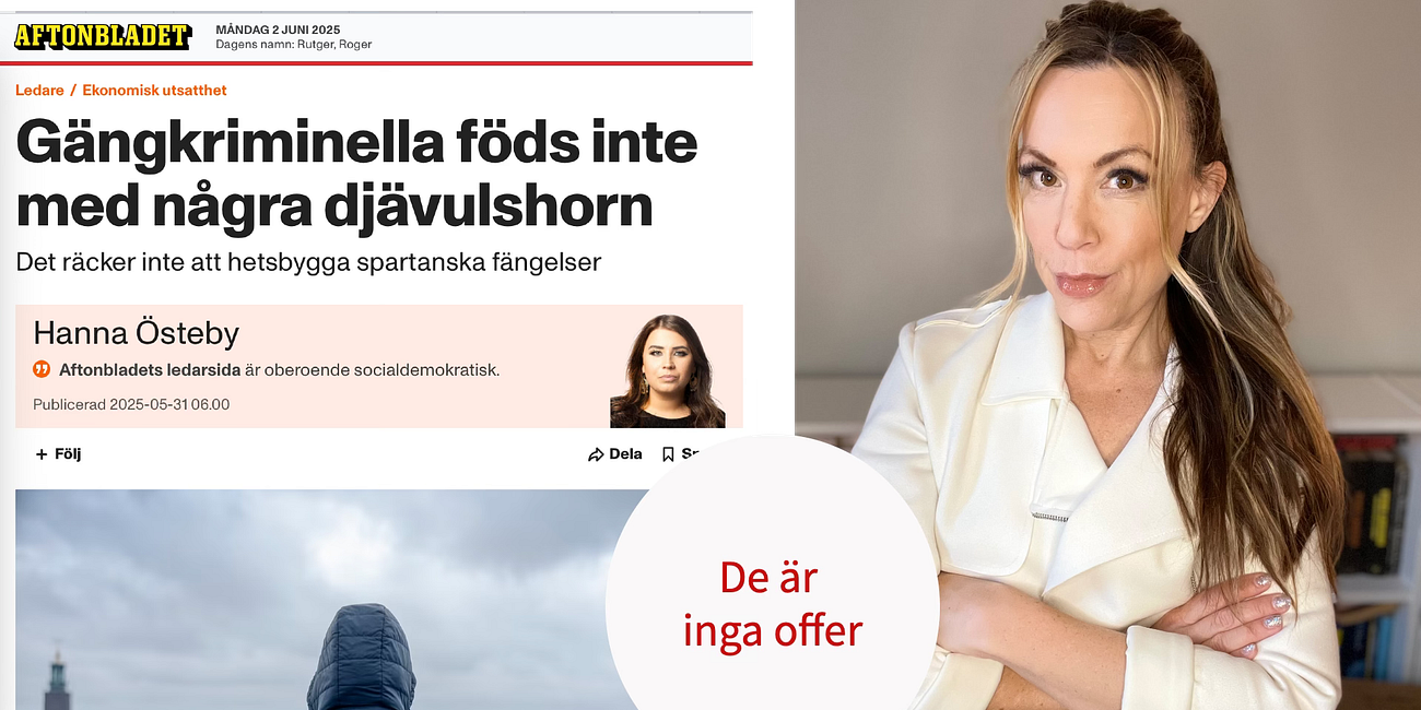 Sossar kommer att fortsätta tycka synd om mördarna