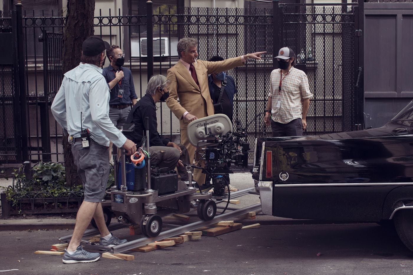 BTS: Bradley Cooper on Set for Bernstein Biopic, 'Maestro'