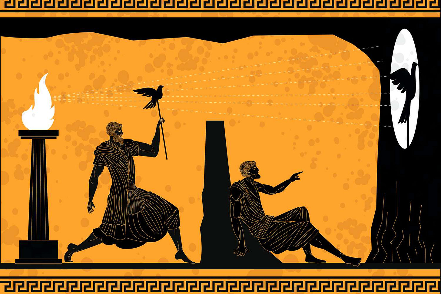 The Path to Enlightenment: Plato's Allegory of the Cave The Path to Enlightenment: Plato's Allegory of the Cave