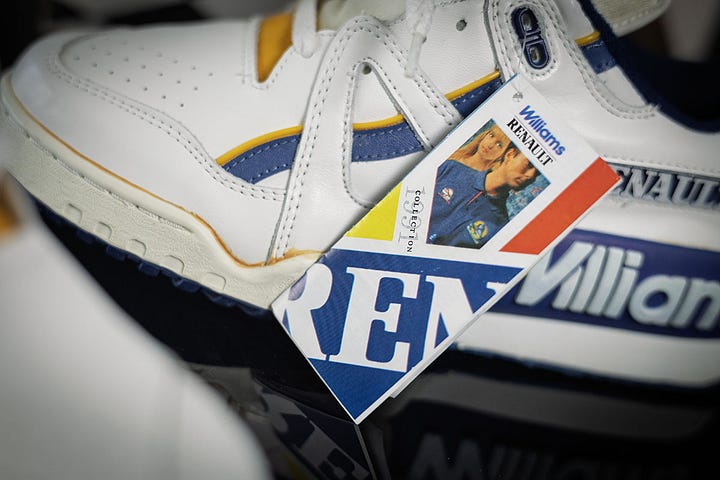 1991 Williams Renault Canon Formula 1 Sneakers