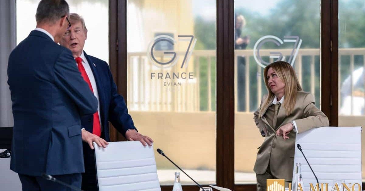 Meloni and Trump, the 'useful' meeting: clarification at the G7 Meloni and Trump, the 'useful' meeting: clarification at the G7